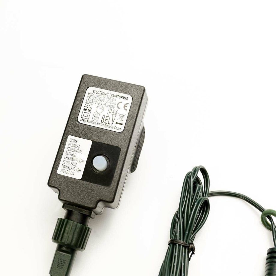 Small Transformer, EU Plug, Green Cable (STARTER RANGE)